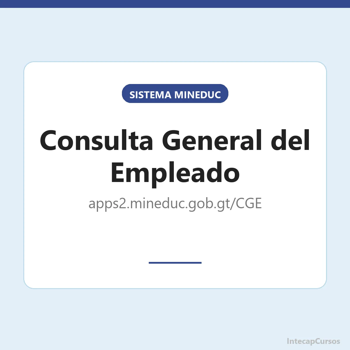 Consulta General del Empleado CGE del Mineduc: como entrar