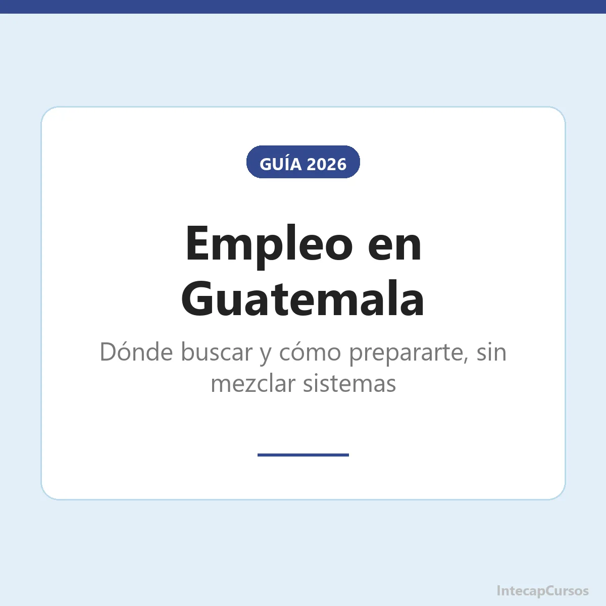 Empleo en Guatemala: Tu Empleo, Codigo de Trabajo y mas