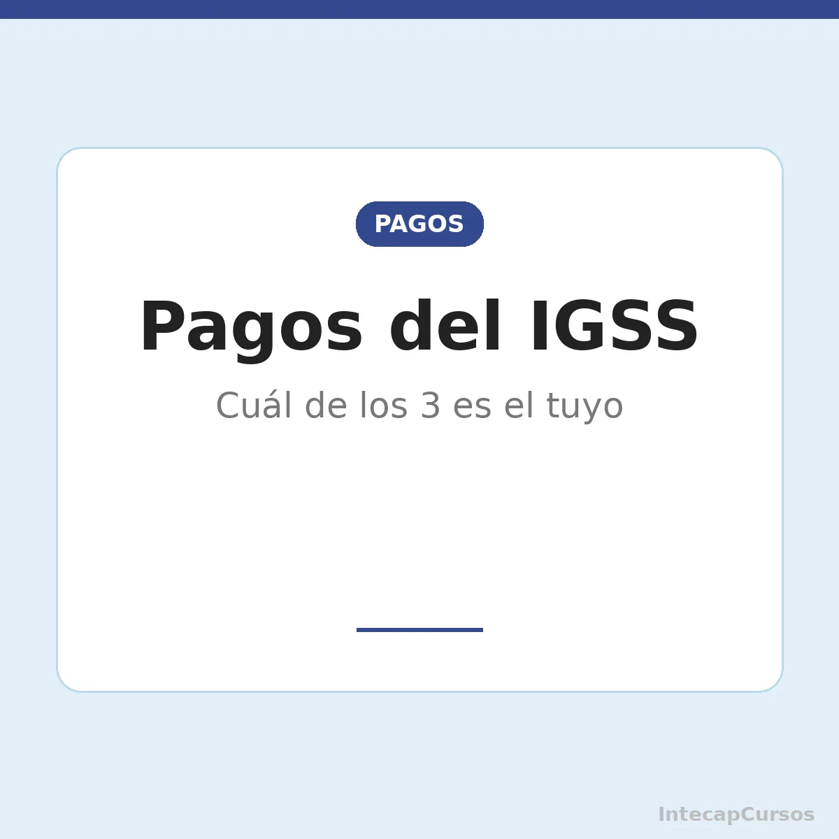 Pagos del IGSS: puede que estes buscando otra cosa