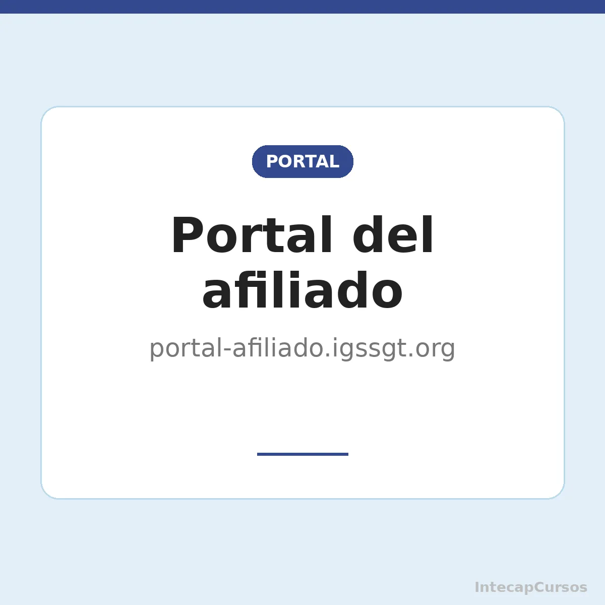 Portal del afiliado del IGSS: como ingresar y registrarte