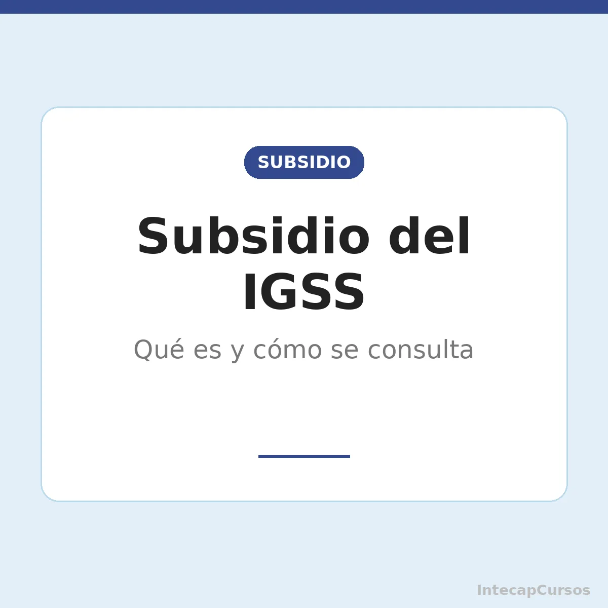 Subsidio del IGSS: que es y como consultar tu pago