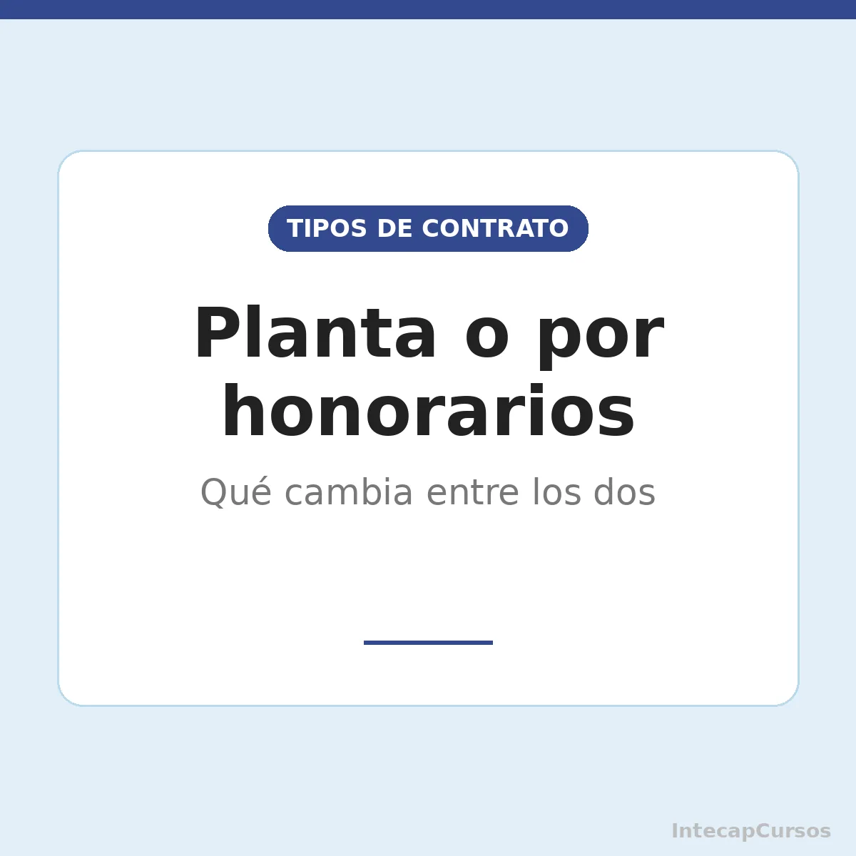 Instructor de planta o por honorarios en INTECAP