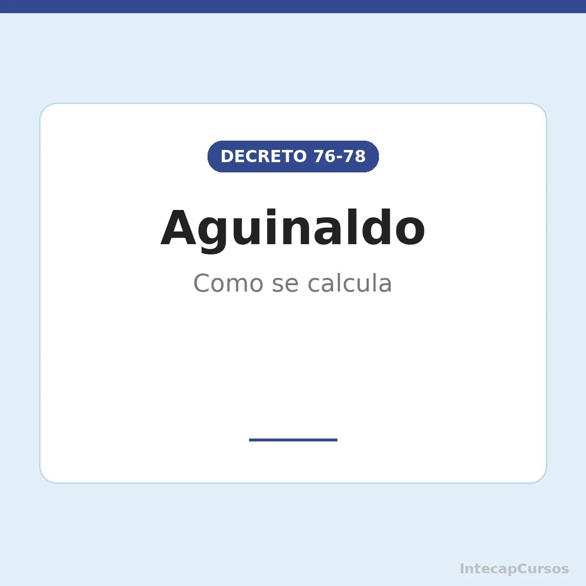 Aguinaldo en Guatemala, como se calcula