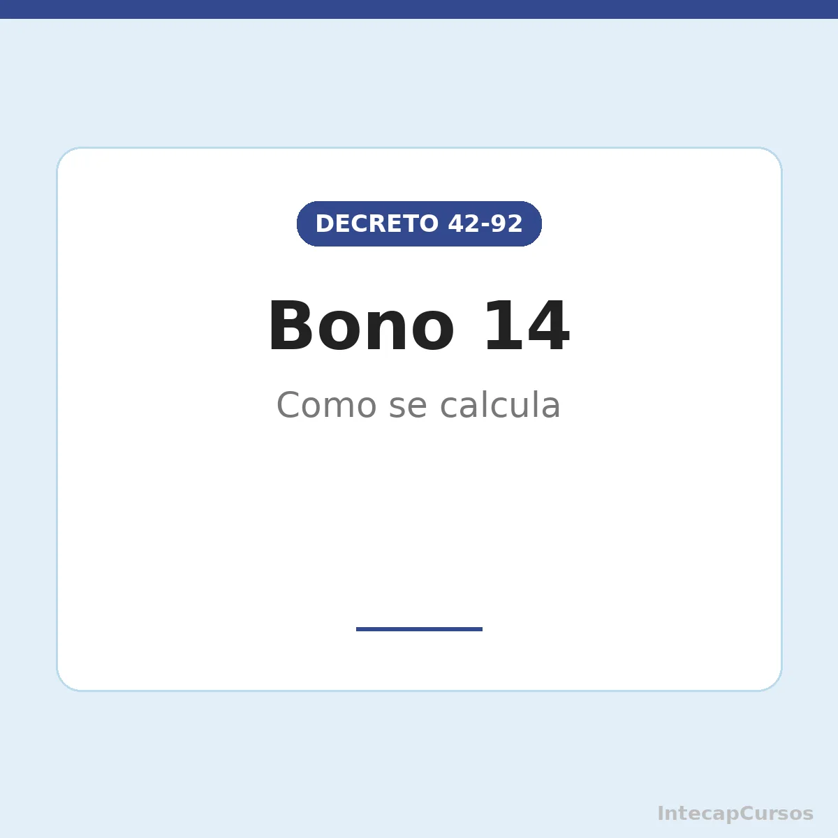 Bono 14 en Guatemala, como se calcula