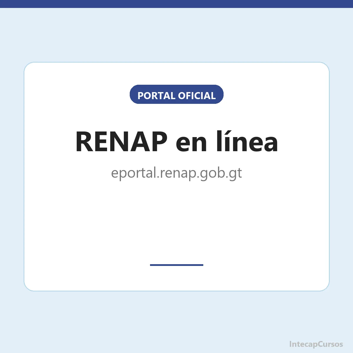Portal RENAP en linea: que tramites puedes hacer